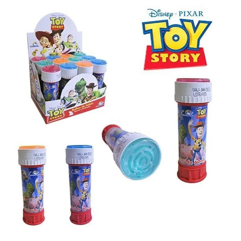 Bolha De Sabão + Jogo Labirinto Infantil Toy Story