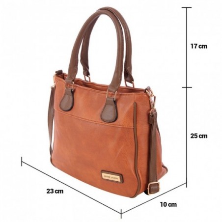 Bolsa De Ombro Feminina Alto Relevo Com Detalhes Metálicos