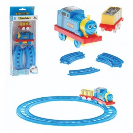 Trem A Pilha De Brinquedo Infantil Art Brink