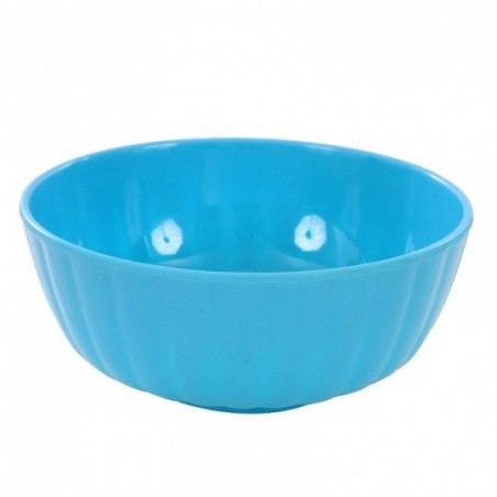 Tigela Bowl Redonda Canelada De Melamina Tiffany 15 CM