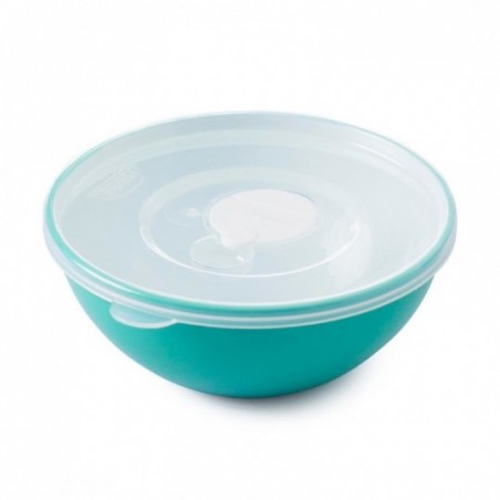 Tigela Bowl Duo 360º Com Tampa E Válvula 240ML Plasútil