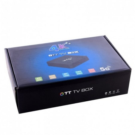 Smart Box Casa Inteligente Android 10.1 2.4G+5G 4K HD MX9