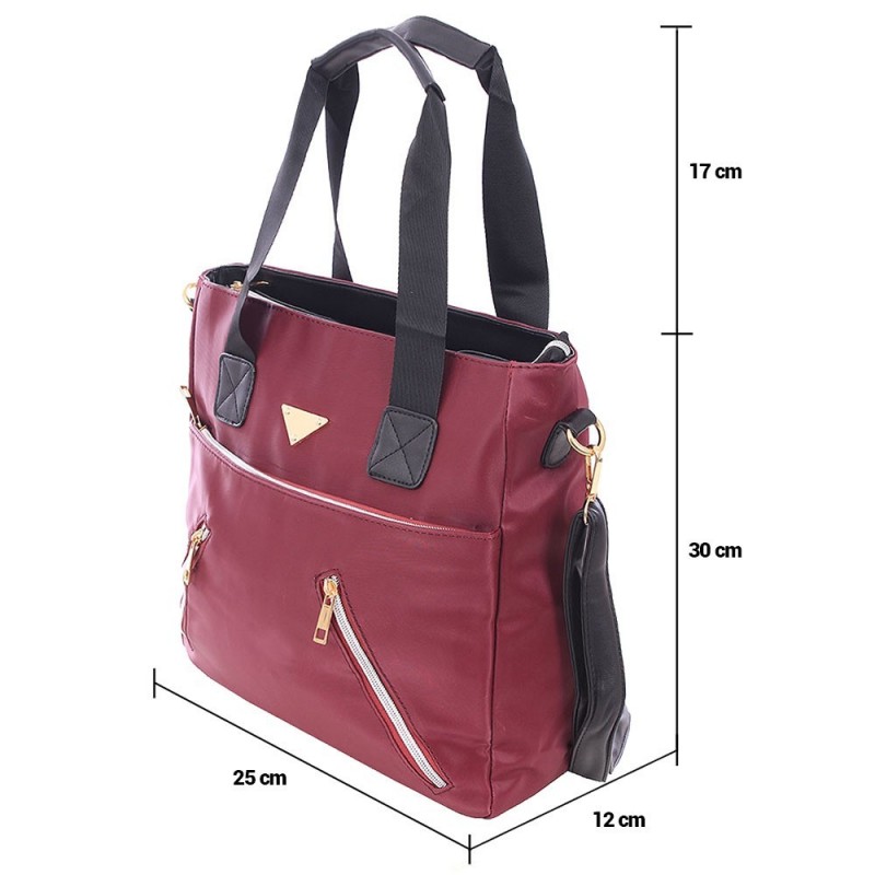 Bolsa Feminina Totem Luxo Executiva Alto Relevo Alça Dupla