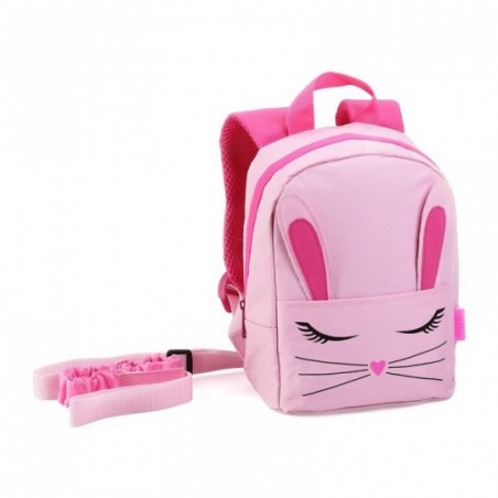 Mochila Feminina Infantil Estampada Coleira De Segurança