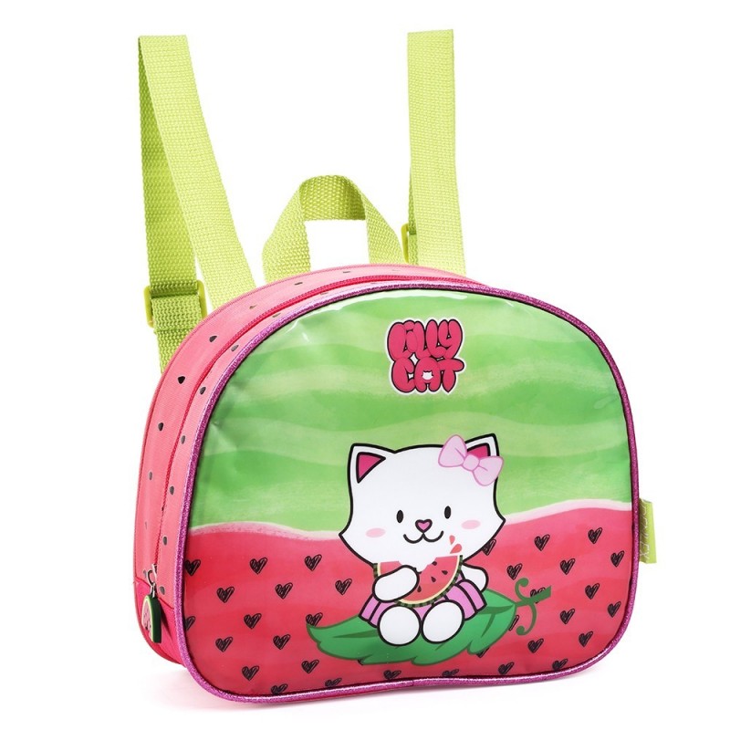 Mochila Lancheira Térmica Escolar Infantil Lilly Cat