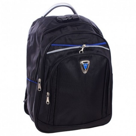 Mochila Masculina Com Segredo Alça De Aço Porta Notebook