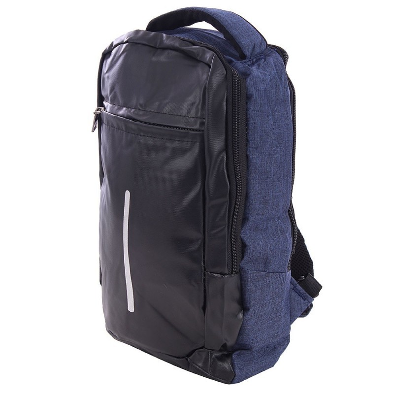 Mochila Pochete Transversal Masculina Com Entrada Fone + USB