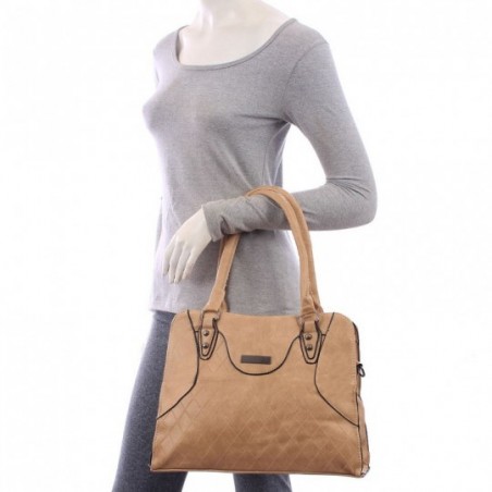 Bolsa Shopper Feminina Em Alto Relevo Matelassê Alça Dupla