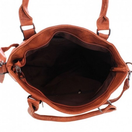 Bolsa Shopper Feminina Em Alto Relevo Tressê Com Vazados