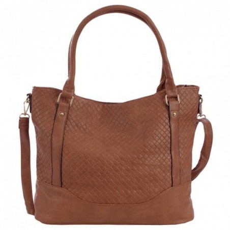 Bolsa Shopper Feminina Em Matelassê Com Repartições Externas
