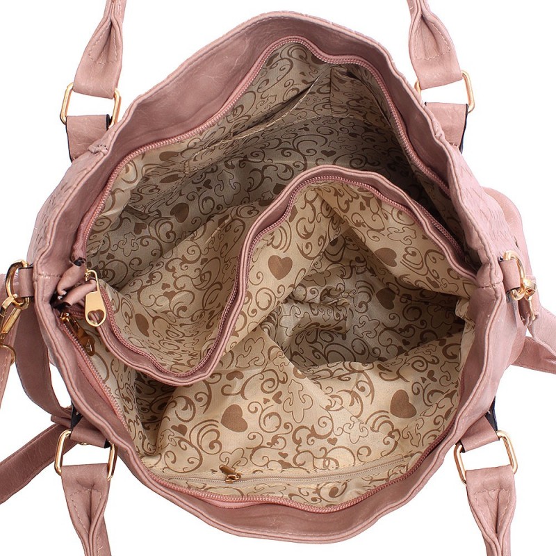 Bolsa Shopper Feminina Em Matelassê Com Repartições Externas