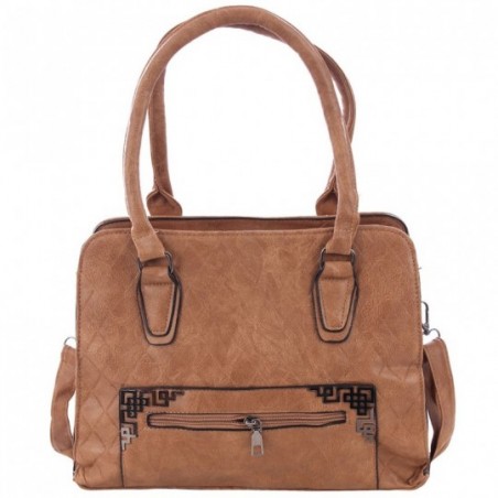 Bolsa Shopper Feminina Em Matelassê Detalhes Metálicos