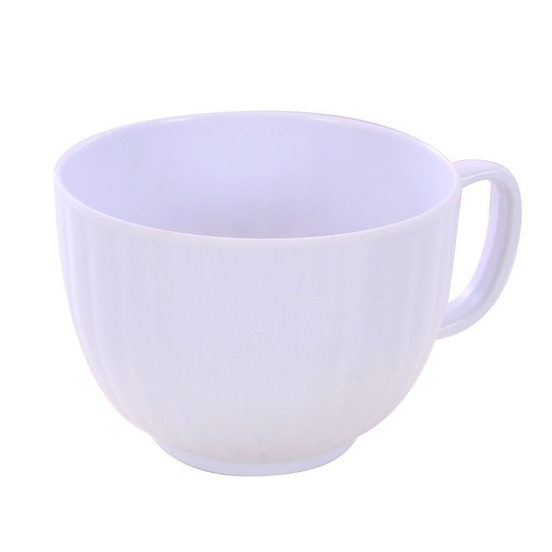 Pote Caneca Sopa Jumbo De Melamina Branco 12,5 CM