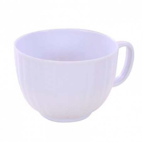 Pote Caneca Sopa Jumbo De Melamina Branco 12,5 CM