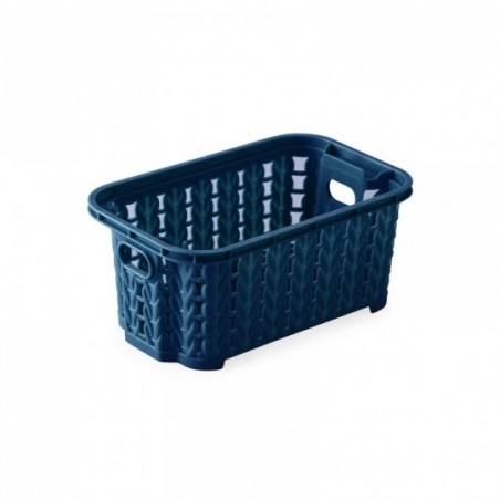 Cesta Retangular Organizadora Empilhável 460ml Plasútil