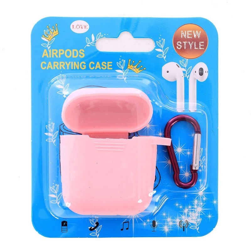 Case Capa Anti-impacto Silicone De Fone Sem Fio + Mosquetão