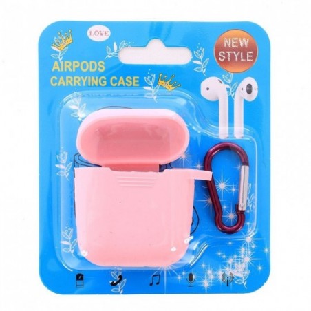 Case Capa Anti-impacto Silicone De Fone Sem Fio + Mosquetão