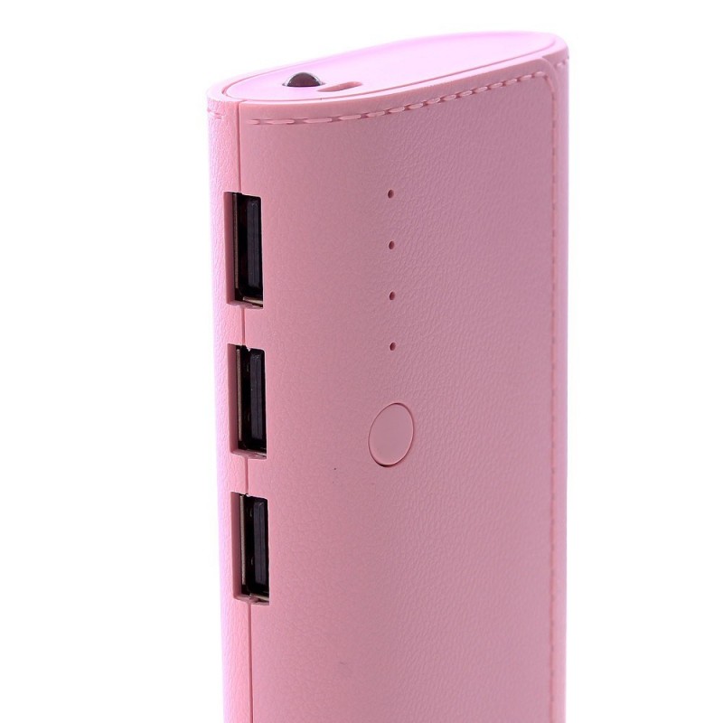 Carregador Portátil Power Bank 3 Entradas USB Inova 10000mAH
