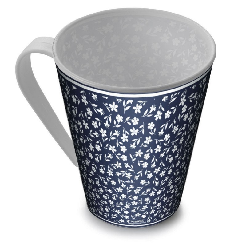 Caneca De Plástico Estampas Variadas 360ML Plasútil