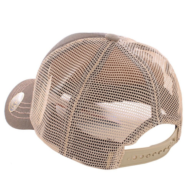 Boné Trucker Feminino Infantil Estampado Meia Tela Aba Curva