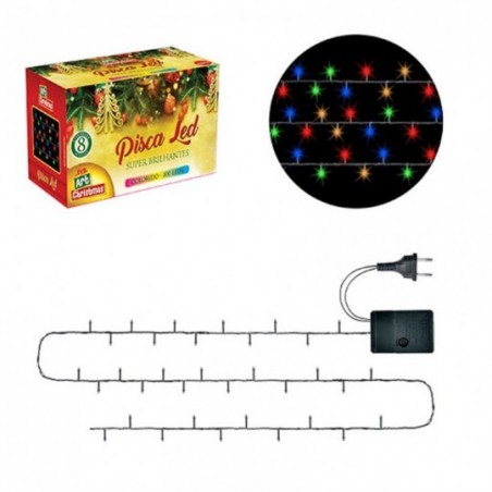 Pisca Pisca Arroz Com 100 Leds Colorido 127v
