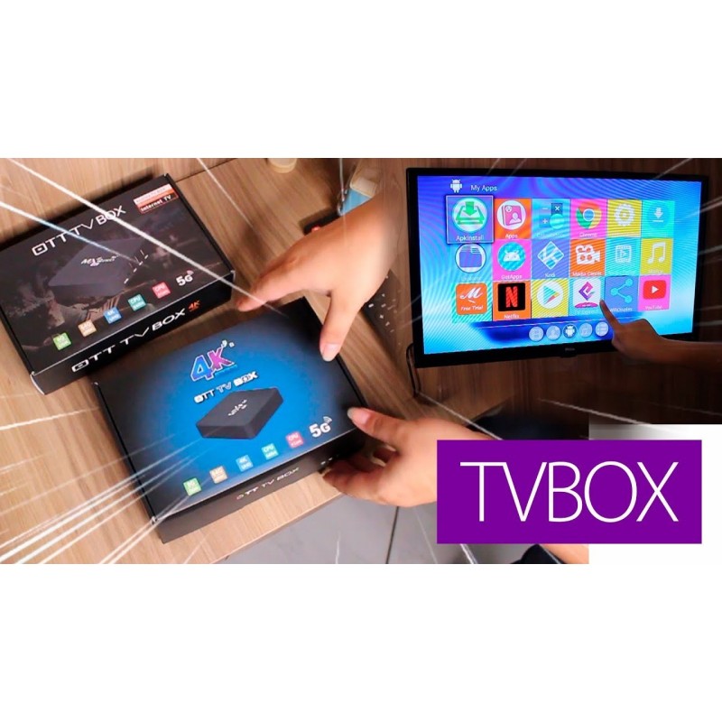 Smart Box Casa Inteligente Android 10.1 2.4G+5G 4K HD MX9