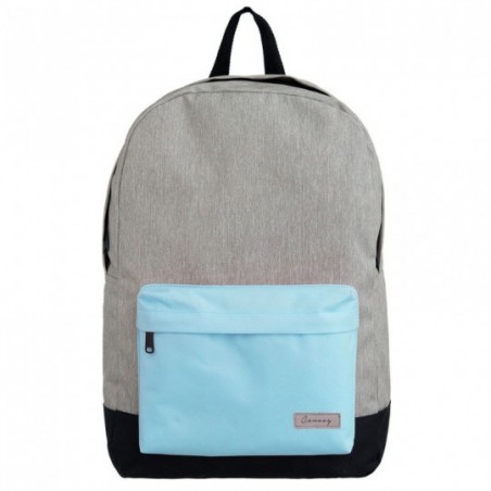 Mochila Feminina Alto Relevo Escolar Universitária Bicolor