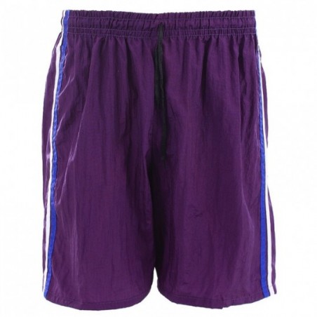 Shorts Bermuda Masculina Tactel Listras Laterais Com Cordão 