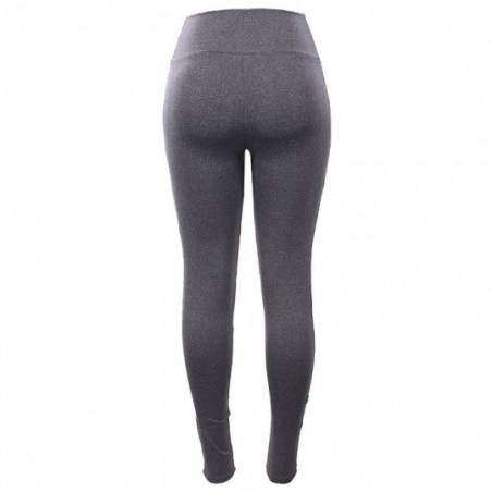 Calça Feminina Legging Fitness Suplex Com Faixa Colorida