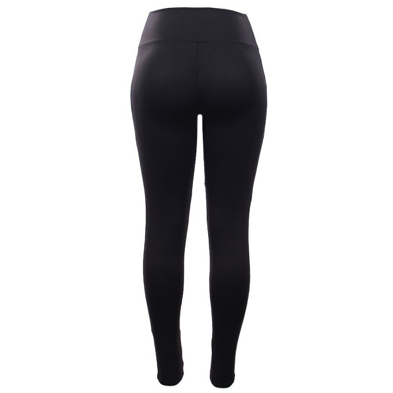 Calça Suplex Feminina Legging Fitness Com Faixa Colorida