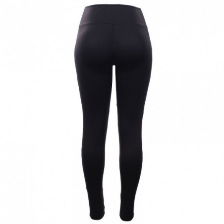 Calça Suplex Feminina Legging Fitness Com Faixa Colorida