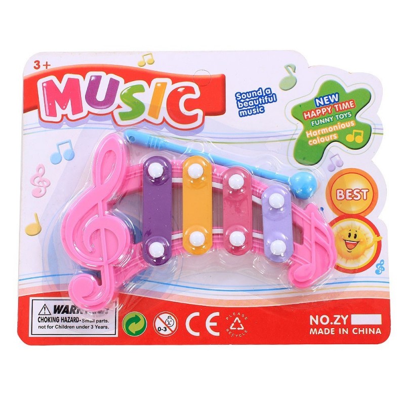 Xilofone Musical Brinquedo Infantil Colorido