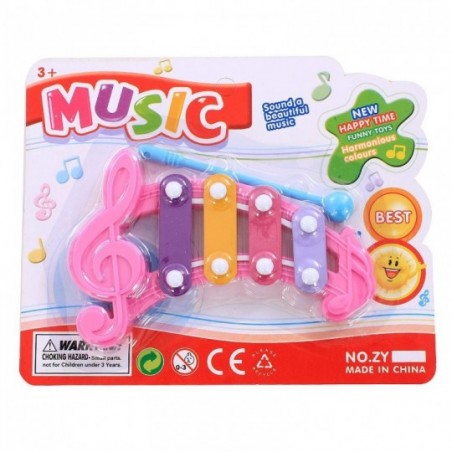 Xilofone Musical Brinquedo Infantil Colorido