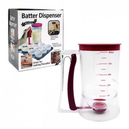 Dispensador Dosador De Massas Para Cupcakes Panquecas 900ML