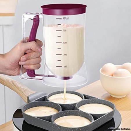 Dispensador Dosador De Massas Para Cupcakes Panquecas 900ML