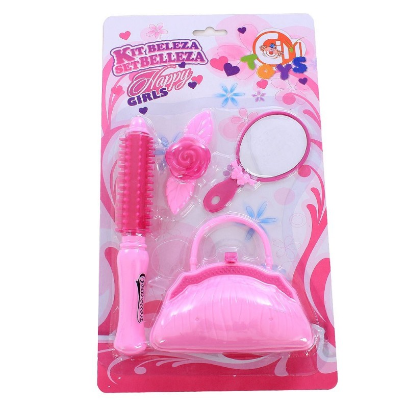 Kit De Beleza Girls Com 4 Peças Brinquedo Infantil