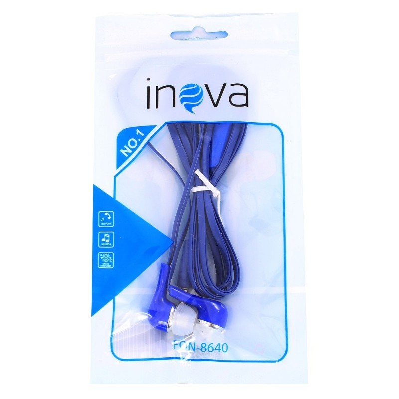 Fone De Ouvido Silicone Com Microfone Inova
