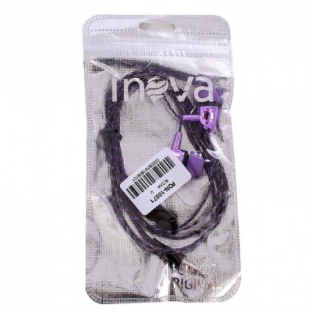 Fone De Ouvido Silicone Unissex Com Microfone Inova