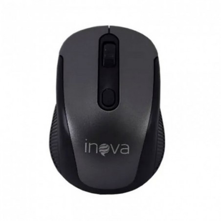 Mouse Sem Fio Óptico Adaptador Nano USB 1000dpi Inova