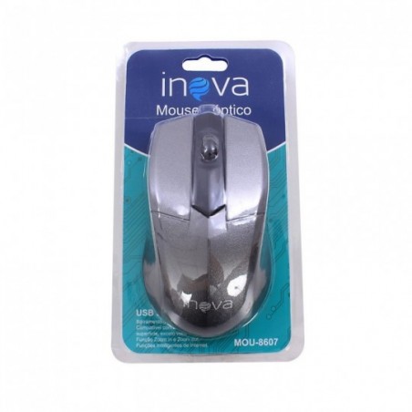 Mouse Óptico Inova Design Moderno 800dpi 100mAh