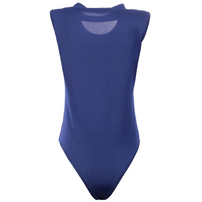 Body Feminino Decote Choker Sem Manga