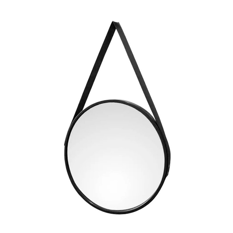Espelho Decorativo Emoldurado De Pendurar Redondo 45 CM