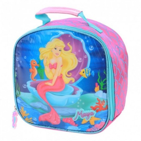 Mochila Lancheira Térmica Escolar Infantil Princesa