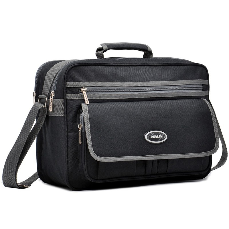 Bolsa Pasta Carteiro Tiracolo Unissex Porta Notebook