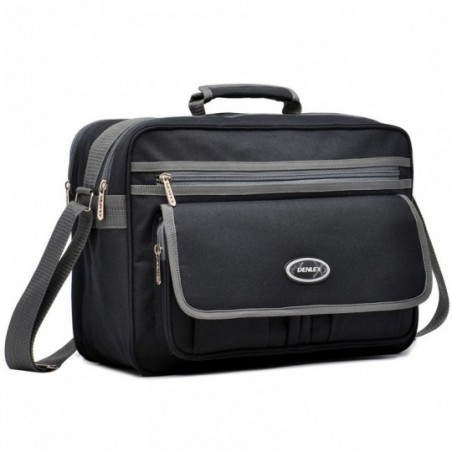 Bolsa Pasta Carteiro Tiracolo Unissex Porta Notebook
