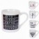 Caneca De Porcelana Estampas Com Frases Variadas 210ml