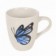 Caneca De Porcelana Decorada Borboletas Variadas 220ml
