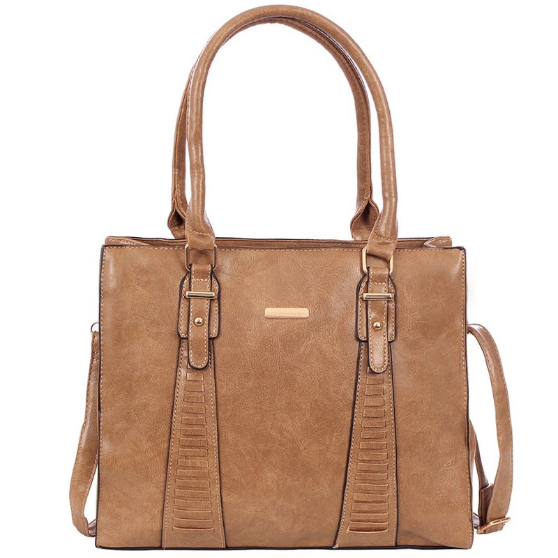 Bolsa Totem Estruturada Feminina Alto Relevo Com Tressê