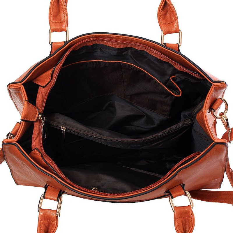 Bolsa Totem Estruturada Feminina Alto Relevo Com Tressê