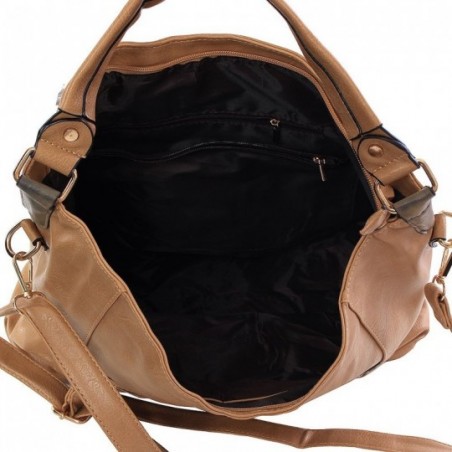 Bolsa Hobo Feminina Em Alto Relevo Com Vazados